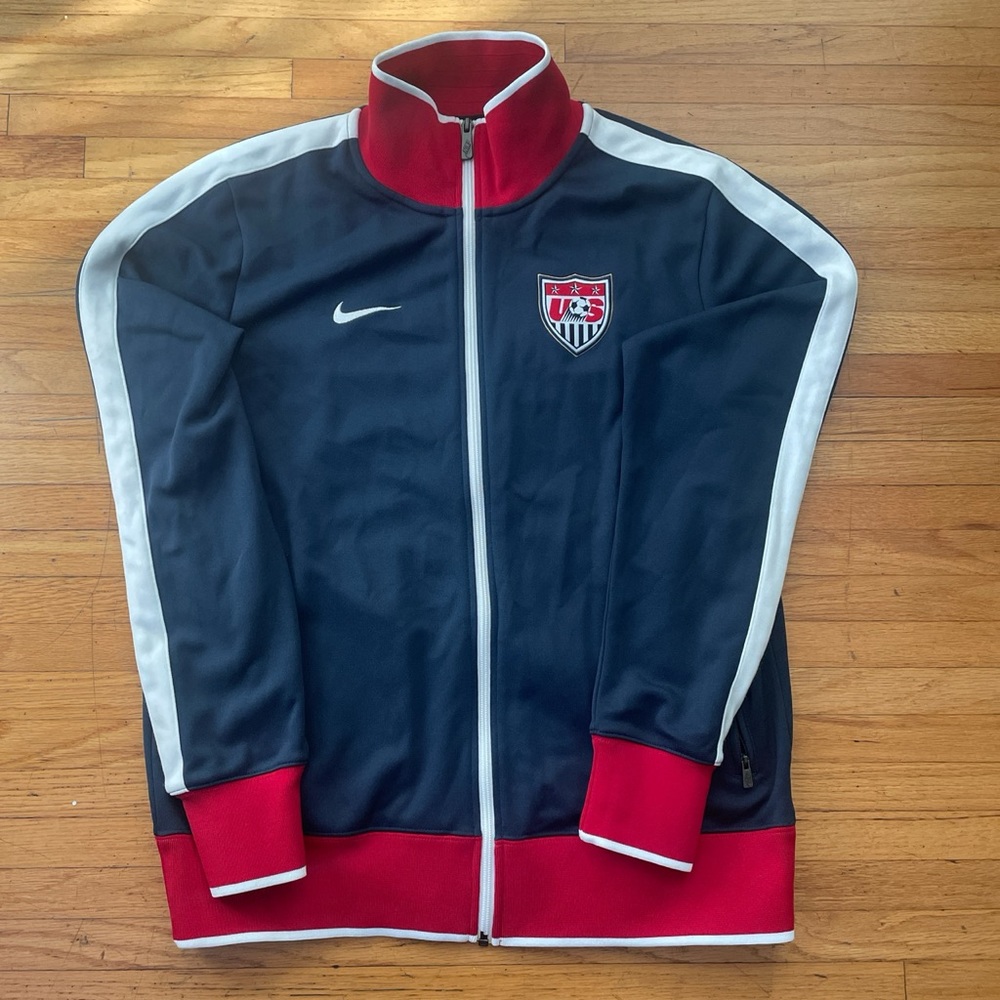 2010 Nike USA Soccer full-zip warm-up jacket